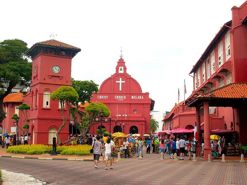 Phố cổ Malacca - Malaysia