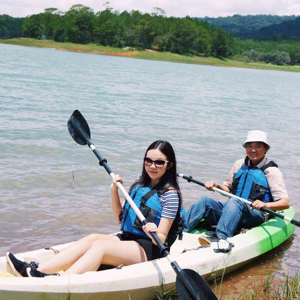cắm trại ở đ&agrave; lạt