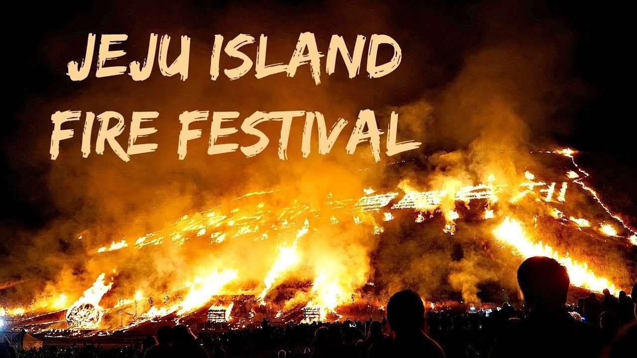 Lễ hội lửa đảo Jeju